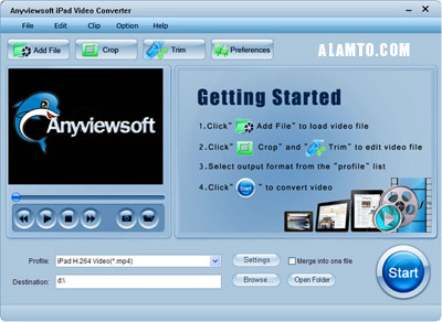 دانلود مبدل قدرتمند تصویری Anyviewsoft Video Converter 3.2
